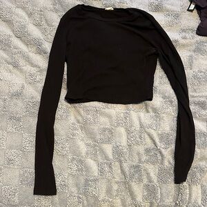 Garage Black Long Sleeve Women's Tee